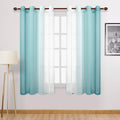 DWCN Ombre Sheer Curtains by DWCN