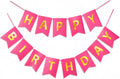 Letjolt Happy Birthday Banner Pure Roseo Girls Party Signs 13 Pcs | Golden by Letjolt