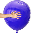 Purple Big Balloons 32pcs, 18 Inch Large Latex Giant Heavy Duty Balloons by Kawkalsh