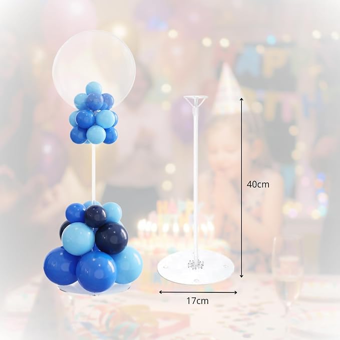 8 Set Balloon Stand Kit Balloon Table Desktop Stand Sticks Centerpieces Holder - Image 3