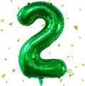 Green Number Balloons, 40 Inch Dark Green Balloon 2.2 Helium Balloon 2nd by Yeodong