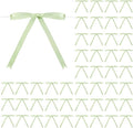 Riceshoot Sage Green Bows by Zuqqaaoor