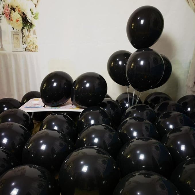 300 Pack Black Balloons 12 inch Black Latex Party Balloon Bulk - Image 5