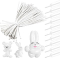 260 Balloons 100 PCS White by YXYL