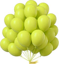 PartyWoo Lime Balloons 50pcs Green Light Pastel Kelly Green Color | 12 Inch by PartyWoo