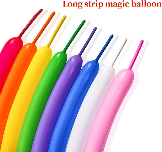 Long Balloons Animals, Thickening 260 Balloons - Image 2