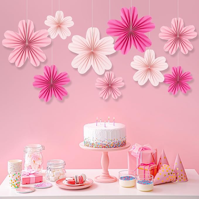 Paper Fans Party Decorations Paper Flowers Decorations - Image 6
