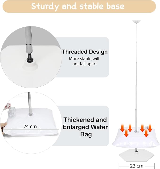 4 Sets Balloon Column Stand Kit - Image 4