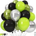 Green and Black Balloons, Gamer Latex Balloon by Govpy