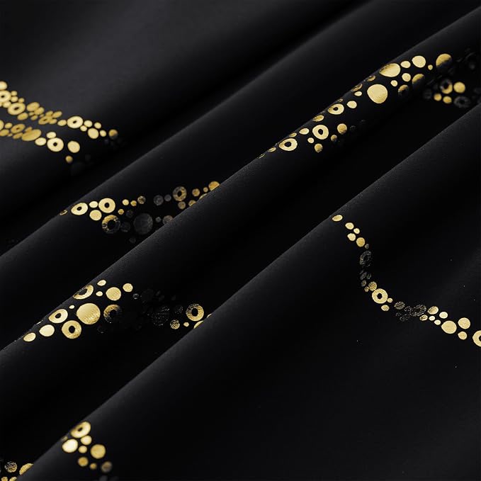 Yakamok Black Blackout Curtains - Image 7