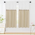 Farmhouse Cotton Linen Curtains by FRAMICS
