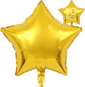 Gold Star Balloons 18 Inch by VHUWE