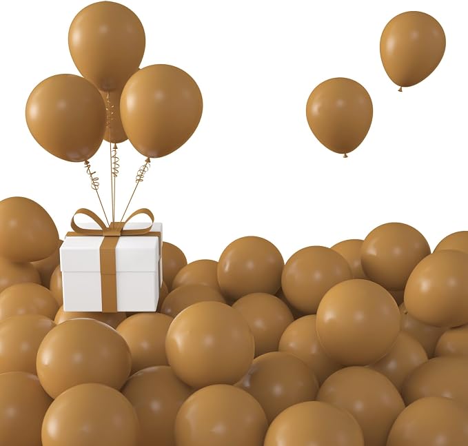 Retro Khaki Balloons, Birthday Decoration, Wedding Party, Baby Shower by KALOR