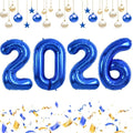 TONIFUL 2026 Graduation Balloons 42Inch Navy Blue 2026 Number Balloons Aluminum by TONIFUL