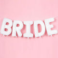 TONIFUL 40 Inch Large White Bride Balloons Giant Jumbo Helium Foil Mylar Bride by TONIFUL