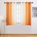 DWCN Ombre Short Sheer Curtains by DWCN