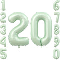 Olive Green Number 20 Balloon 40 Inch, Sign by Unknown