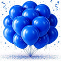 Royal Blue Balloons 100 Pack, 12 Inch Round Latex Helium Blue Balloon, by Tamodan+for+better
