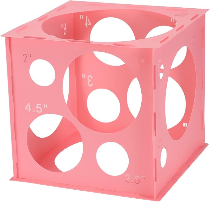 Pllieay 14 Holes Balloon Sizer Box, 1-10 Inch | Plastic Collapsible Balloon by Pllieay