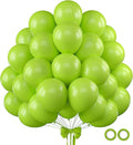 110pcs Lime Green Balloons 12 Inch Latex Balloon by BAIBAOXIANG