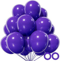 110pcs Purple Balloons 12 inch by KUULBELAballoons