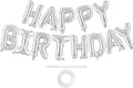 Happy Birthday Balloons Banner, Foil Balloon Personalized Name Letters Balloons by TOTAFAM