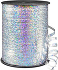 500 Yards Shiny Metallic Silver Curling Ribbon by Isaspire