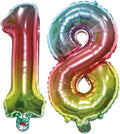 Number 18 Balloon Foil Mylar Balloons by YPSelected