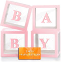 Ledido Baby Boxes with Letters for Baby Shower Decorations by Ledido