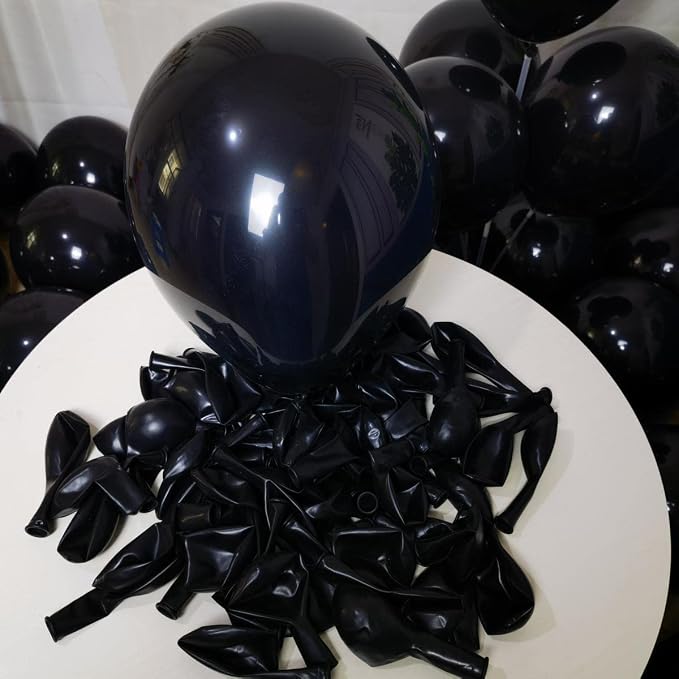 300 Pack Black Balloons 12 inch Black Latex Party Balloon Bulk - Image 4