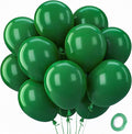 Patimate Dark Green Latex Party Balloons 100pcs 12 Inch | Forest Green Balloons by PatimateDirect