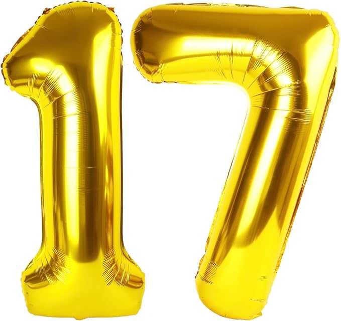 Gold 17 Balloon by IWERP