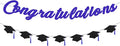 Congratulations Banner Pre-Strung Grad Cap Banner Graduation Decorations 2026 2 by Unknown