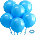 Bezente Blue Balloons 18 Inch 30 Pack Latex Large Thick | Light Blue Balloons by Bezente