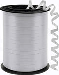 Silver Curling Ribbon, 500 Yards Ribbons by YCDMLJC