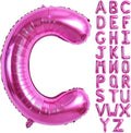 TONIFUL 40 Inch Large Rose Red Letter C Balloons by TONIFUL