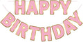 Happy Birthday Banner - 9ft Pre-Strung Happy Birthday Sign by LITAUS