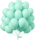 PartyWoo Teal Balloons 50pcs Turquoise Latex Helium Balloons 12 Inch | by PartyWoo
