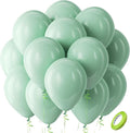 Bezente Mint Green Balloons Latex Party Balloons 100 Pack 12 inch | Pastel by Bezente