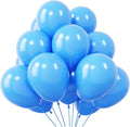 KBZVNAF Blue Latex Party Balloons 50 Pack 12 inch | Light Blue Helium Matte by KBZVNAF