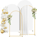 2 Pack Arch Backdrop Stand and Cover Set, Balloon Arch Stand | Metal Background by Unknown