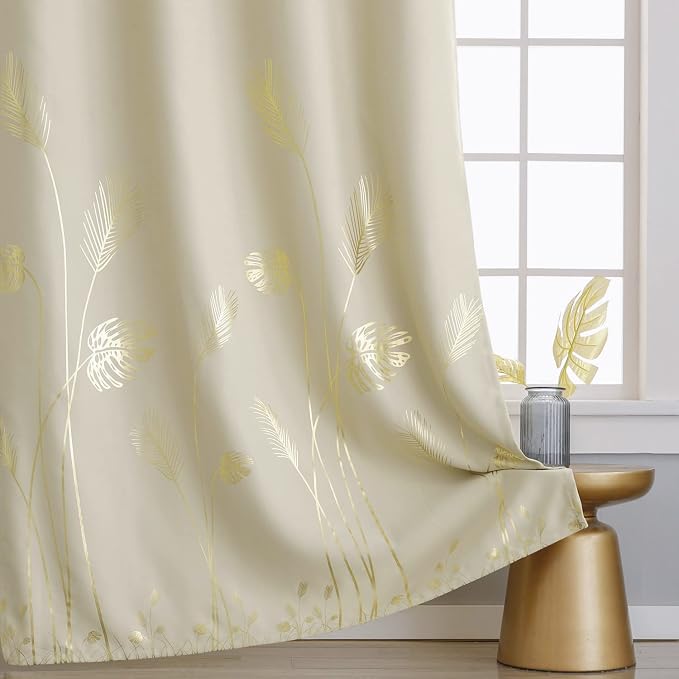 Wide Drape for Patio Door 100W x 108L Inch Length Designed Curtain - Image 4