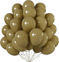 12 Inch Retro Khaki Balloons, Baby Shower, Graduate Party Decorations by KALOR
