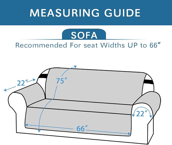 H.VERSAILTEX Reversible Sofa Cover Couch Cover - Image 2