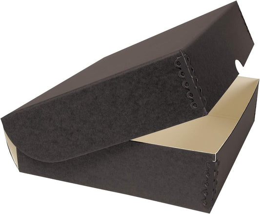 Gaylord Archival Black Clamshell Preservation Box - 10 1/4W x 12 1/4L x 3" H