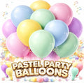 Pastel Balloons 100 Pack, Latex Rainbow Balloon, 12 Inch Round Helium by Tamodan+for+better