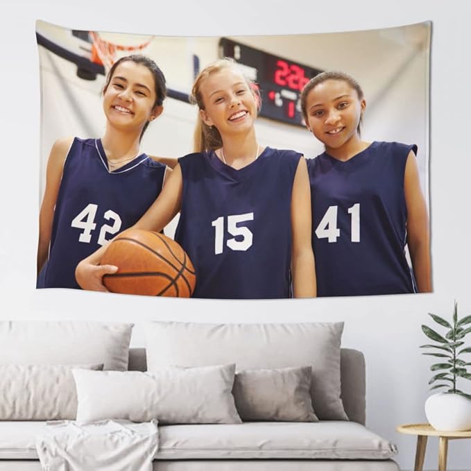 JINJUREN Custom Tapestry Upload Images Banners and Signs Customize - Image 9