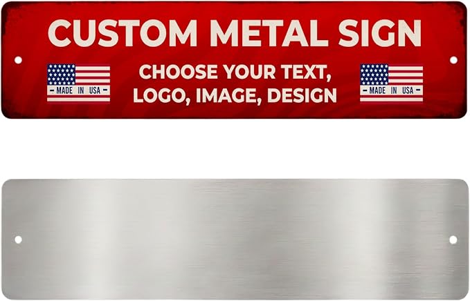 Custom Metal Sign by BCB Print by BCB