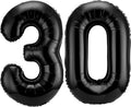 Gejoy 40 Inch Number 30 Balloons Jumbo 30 Foil Giant Number 30 Balloons by Unknown
