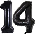 Number 14 Balloon Foil Mylar Balloons by YPSelected